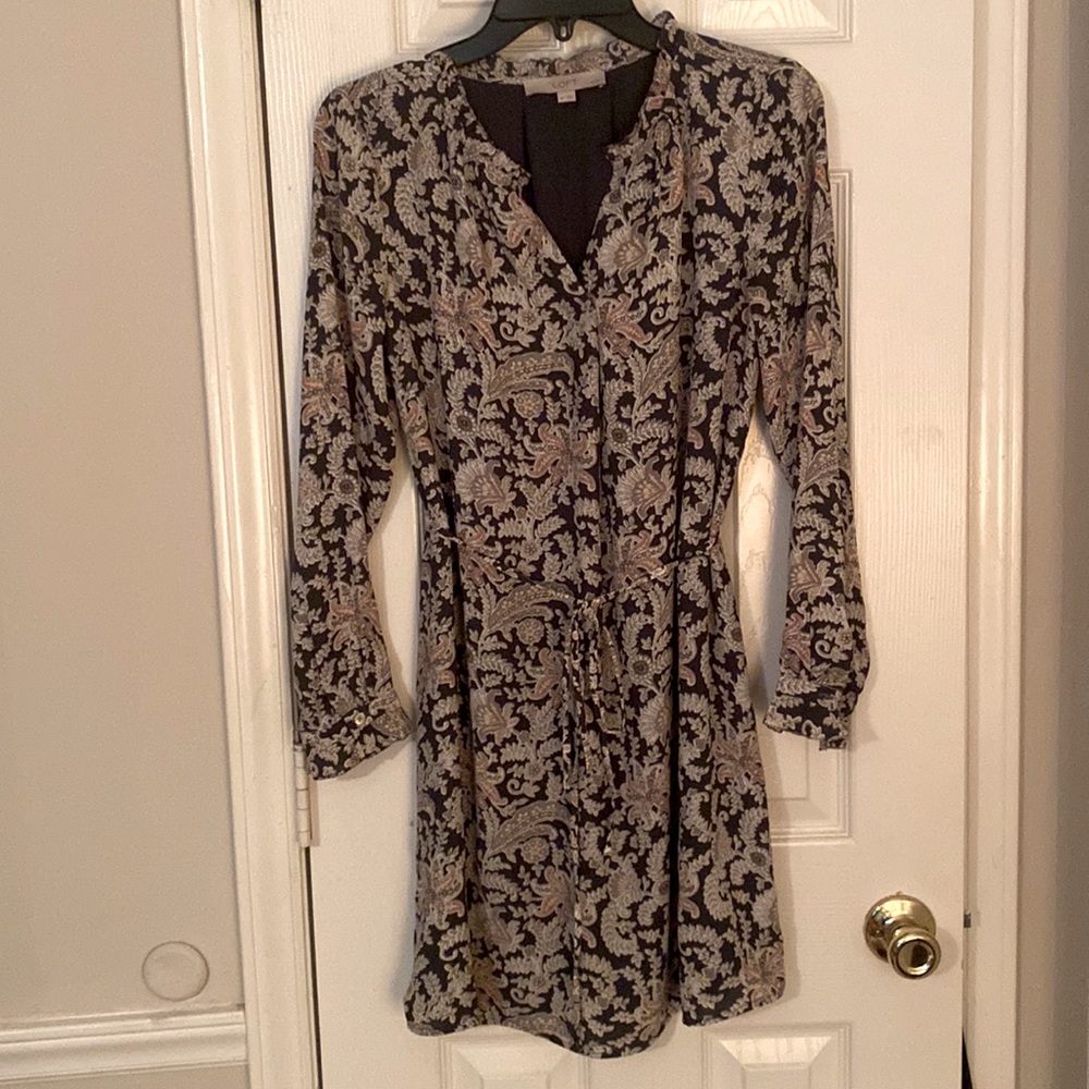 Long sleeve LOFT dress